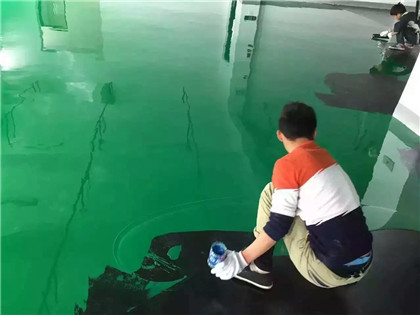 镜湖下面给你一份环氧地坪漆施工的完整流程