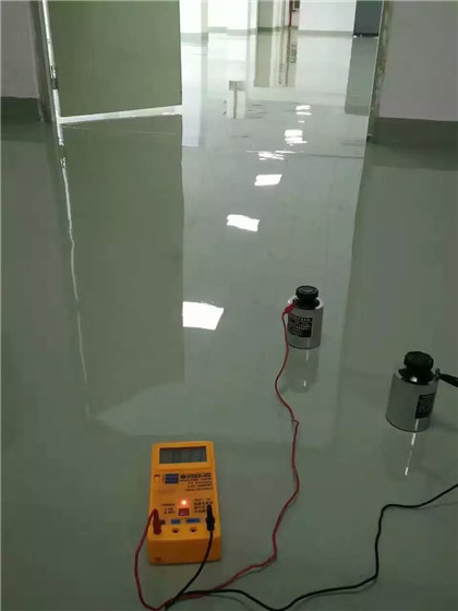 镜湖 防静电自流平检测